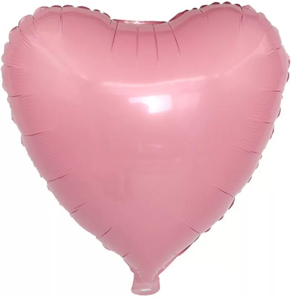 Folieballon hart | Pastel roze | 18 inch | 45 cm | DM-products